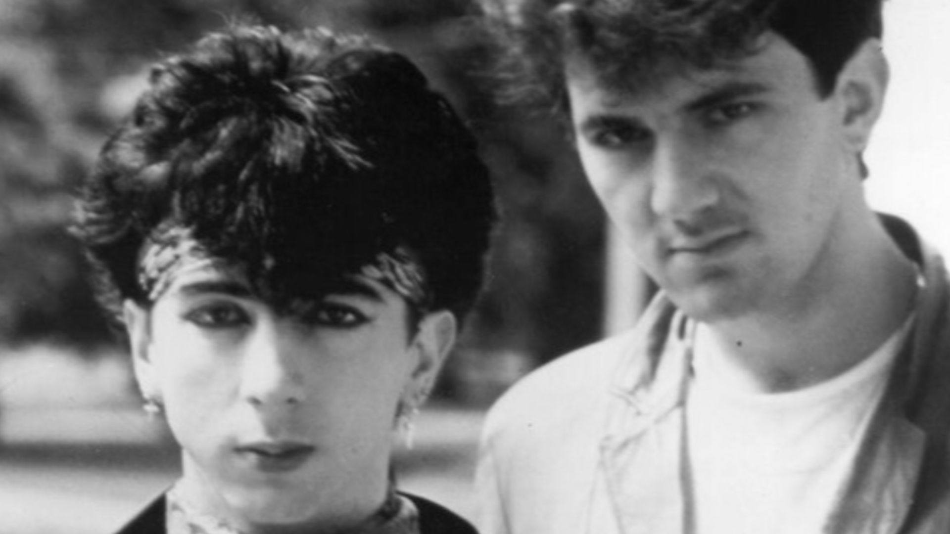 Soft Cell, circa 1982. Marc Almond (left) and David Ball (right). Photographed by Eugene Adebari.