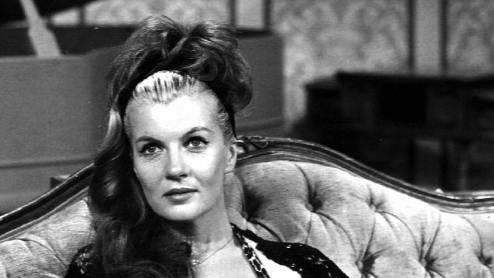 Photo of Corinne Calvet from the television program DuPont Show of the Week.