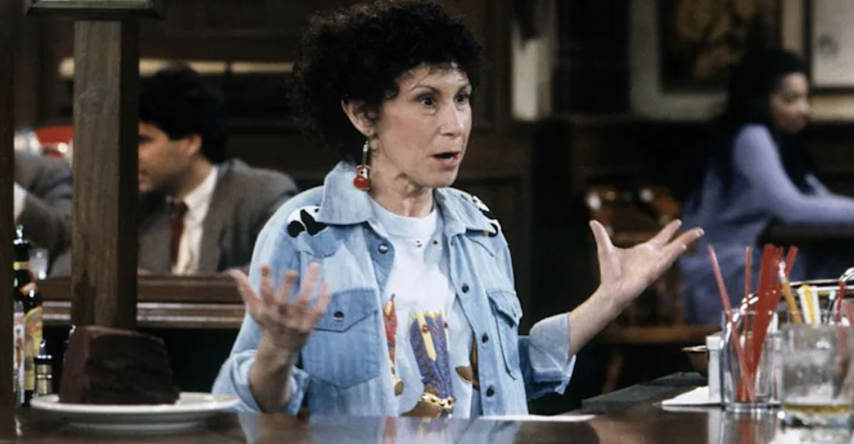Rhea Perlman as Carla Tortelli in Cheers