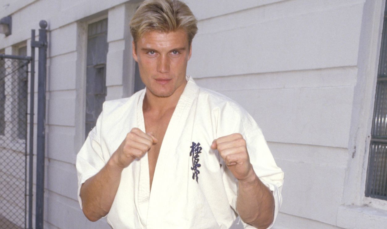 Getty Images - 156116363 - Actor Dolph Lundgren attends the Jun Chong Tae Kwon Do Karate Tournament to Benefit the Juvenile Diabetes Foundation on April 26, 1987 at Beverly Hills High School in Beverly Hills, California.