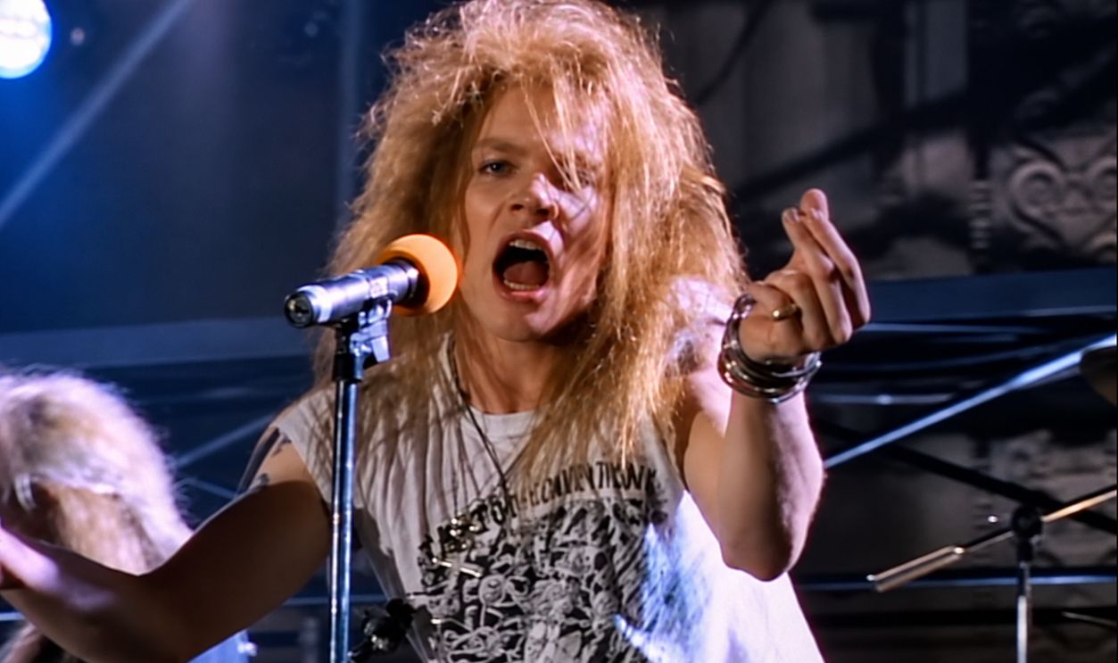 Screenshot from “Welcome to the Jungle” (1987)