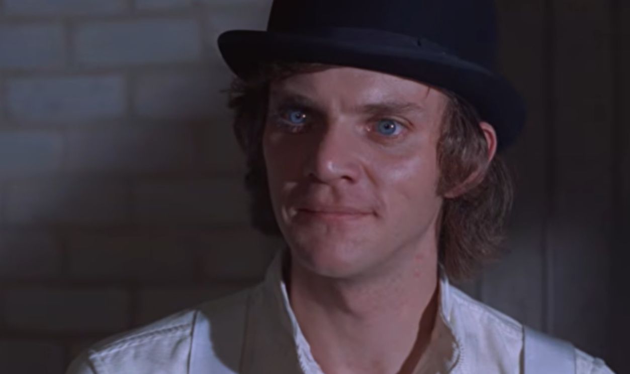 Screenshot from A Clockwork Orange (1971)