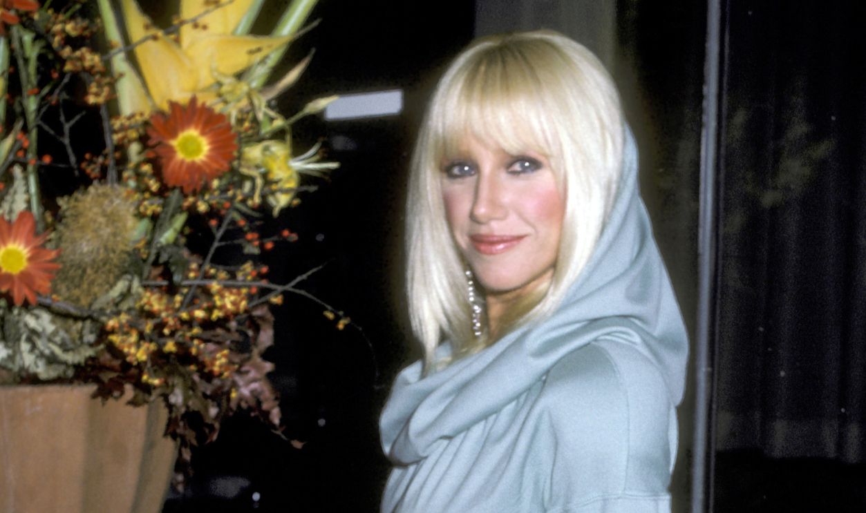 Suzanne Somers during Suzanne Somers Sighting at Manhattan Ocean Club - November 2, 1986 at Manhattan Ocean Club in New York City, New York, United States.