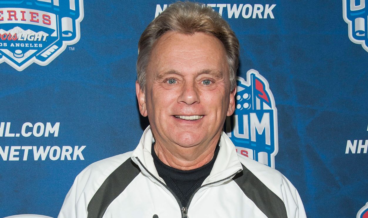 Pat Sajak arrives at the 2014 Coors Light NHL Stadium Series Los Angeles at Dodger Stadium on January 25, 2014 in Los Angeles, California.