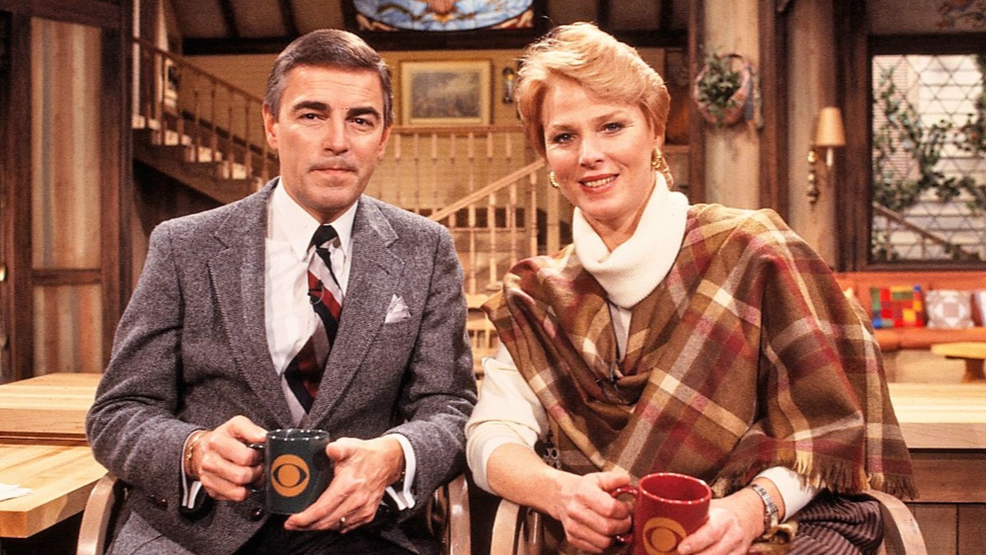 Title: [Mariette Hartley, Roland Smith, co-hosts of CBS