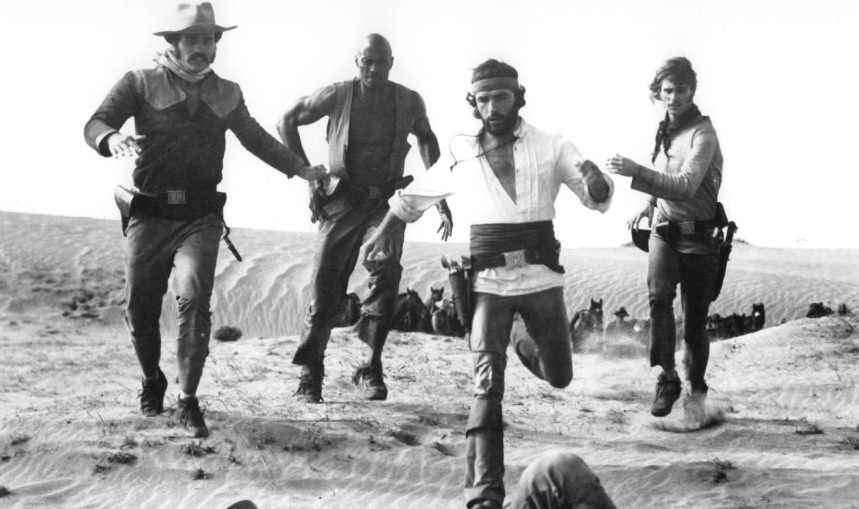 Brandon De Wilde And Ricardo Montalban In 'The Deserter'