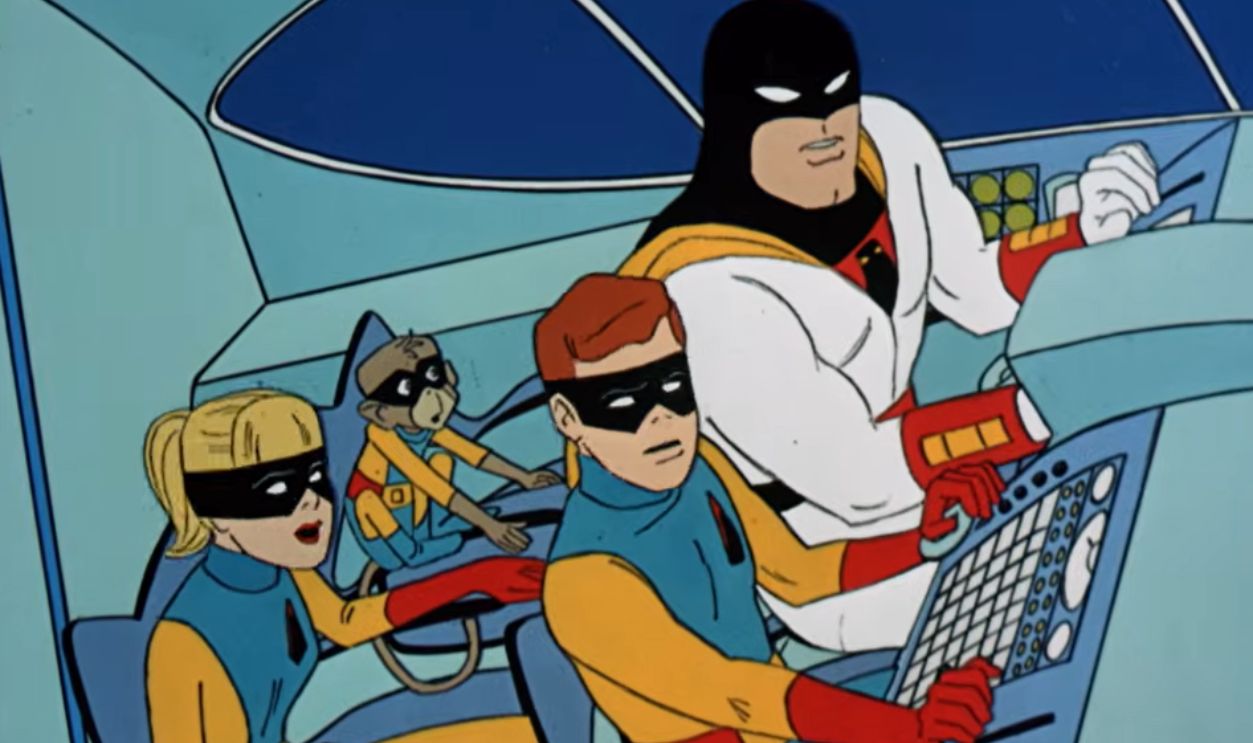 Screenshot from  Space Ghost and Dino Boy, CBS (1966-1968) 
