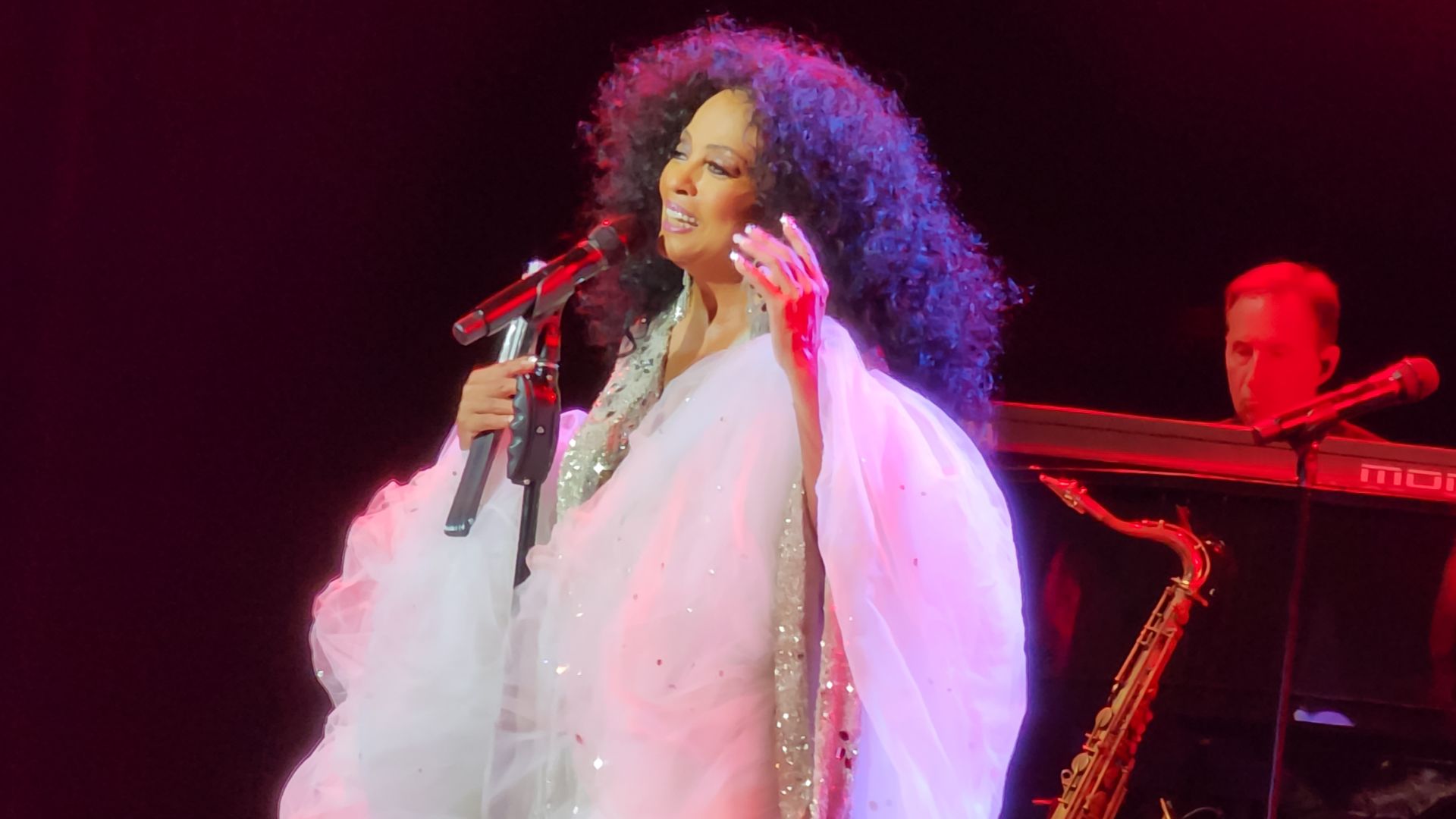 Diana Ross performing at Caesars Windsor, 2023-09-08