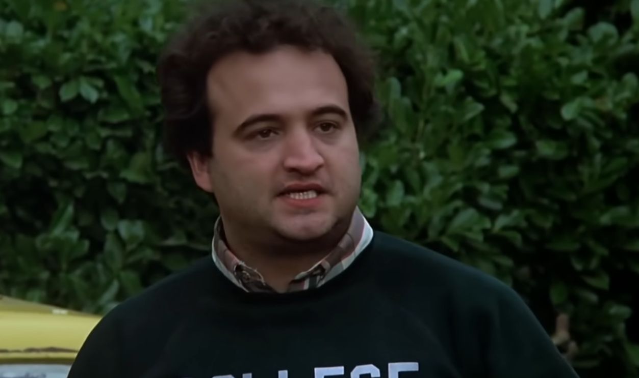 Screenshot from National Lampoon’s Animal House, Universal Pictures (1978)