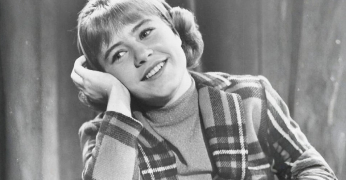 Photo of Patty Duke from the television program The Patty Duke Show.