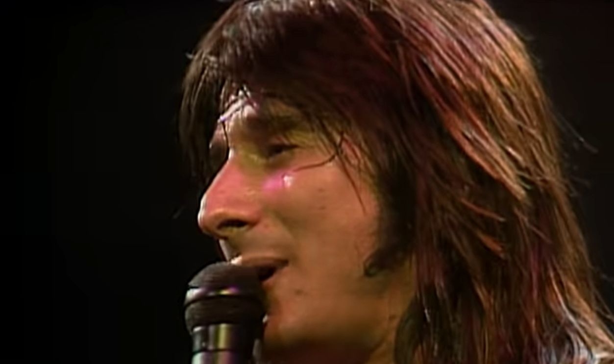 Screenshot from Open Arms, Columbia Records (1981)