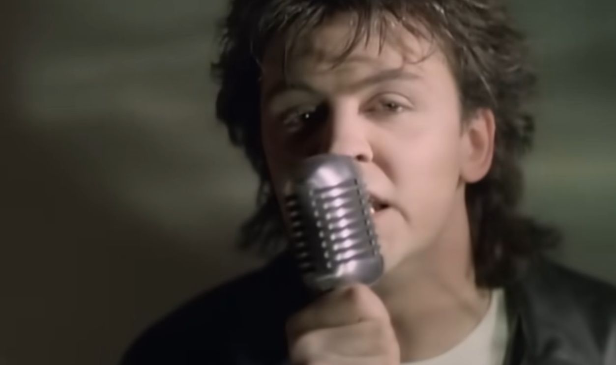 Screenshot from Every Time You Go Away, Columbia Records (1985)