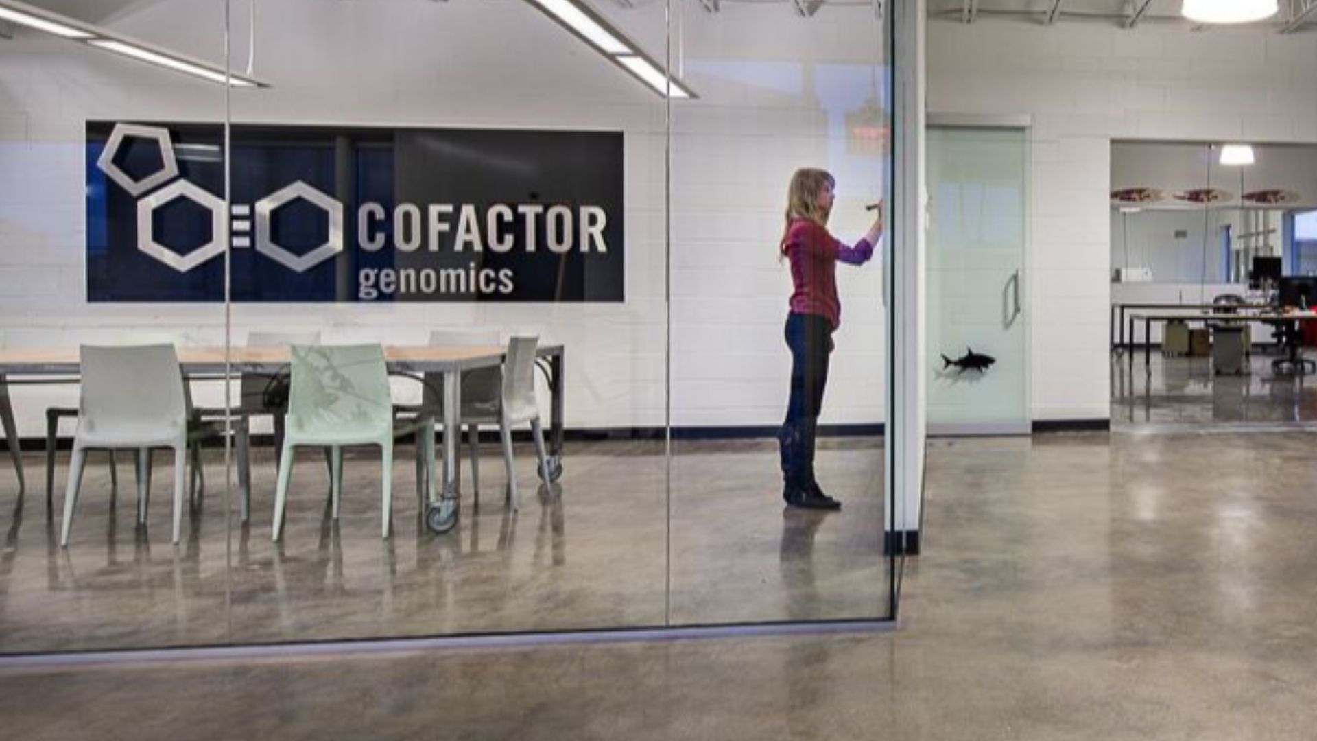 Lobby at Cofactor Genomics Lab