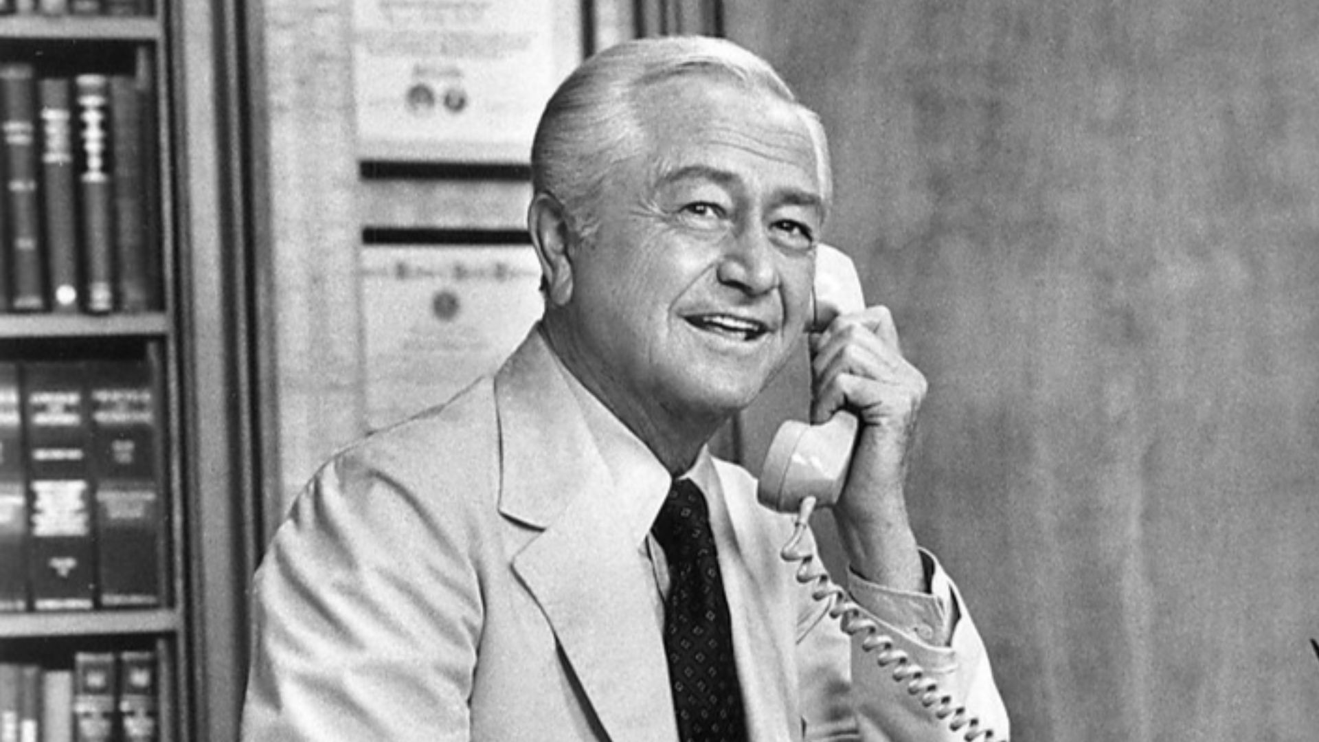 Photo of Robert Young as Marcus Welby from the television program Marcus Welby, M.D..