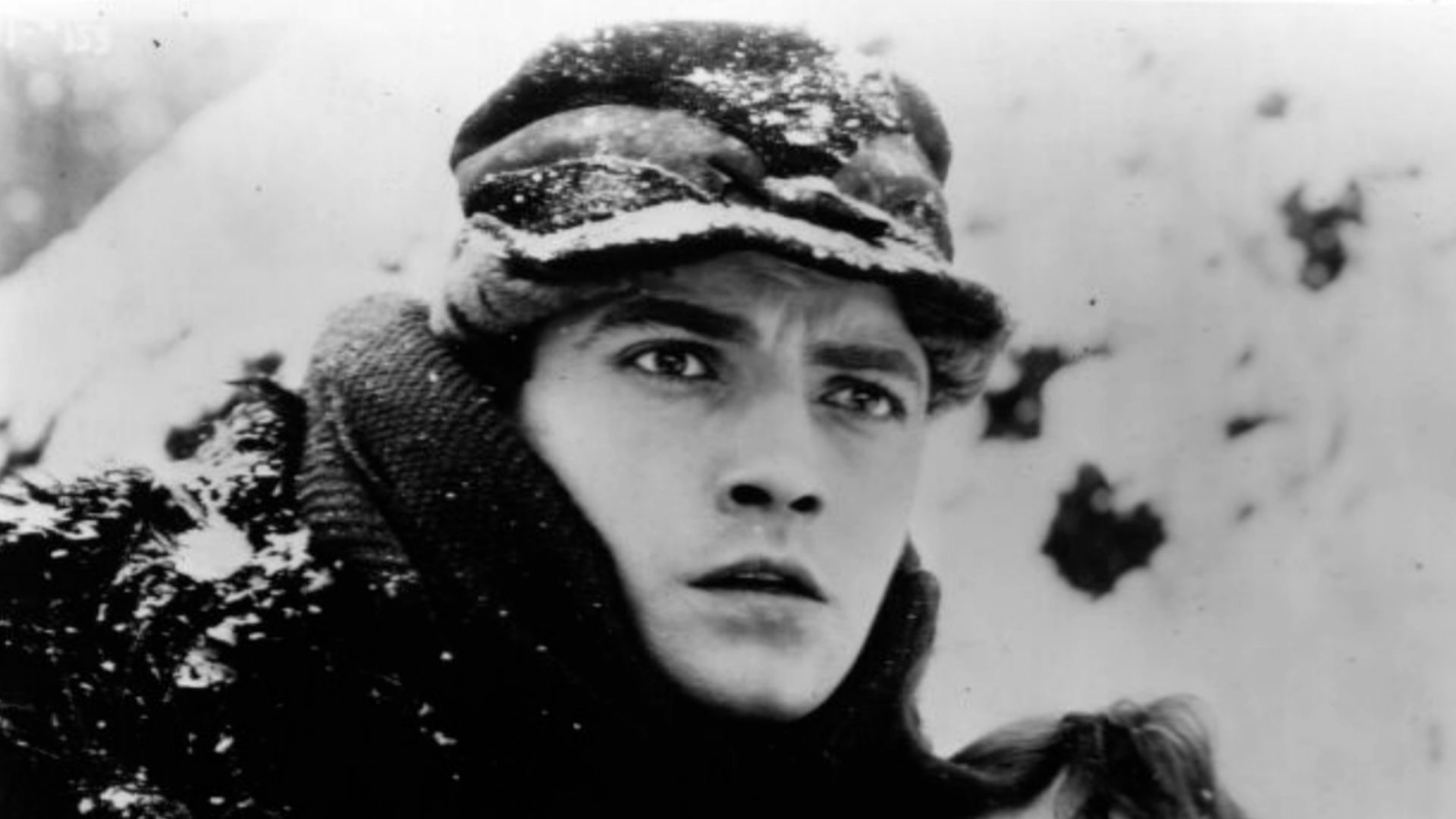 Richard Barthelmess (left) and Lillian Gish in D.W. Griffith's Way Down East