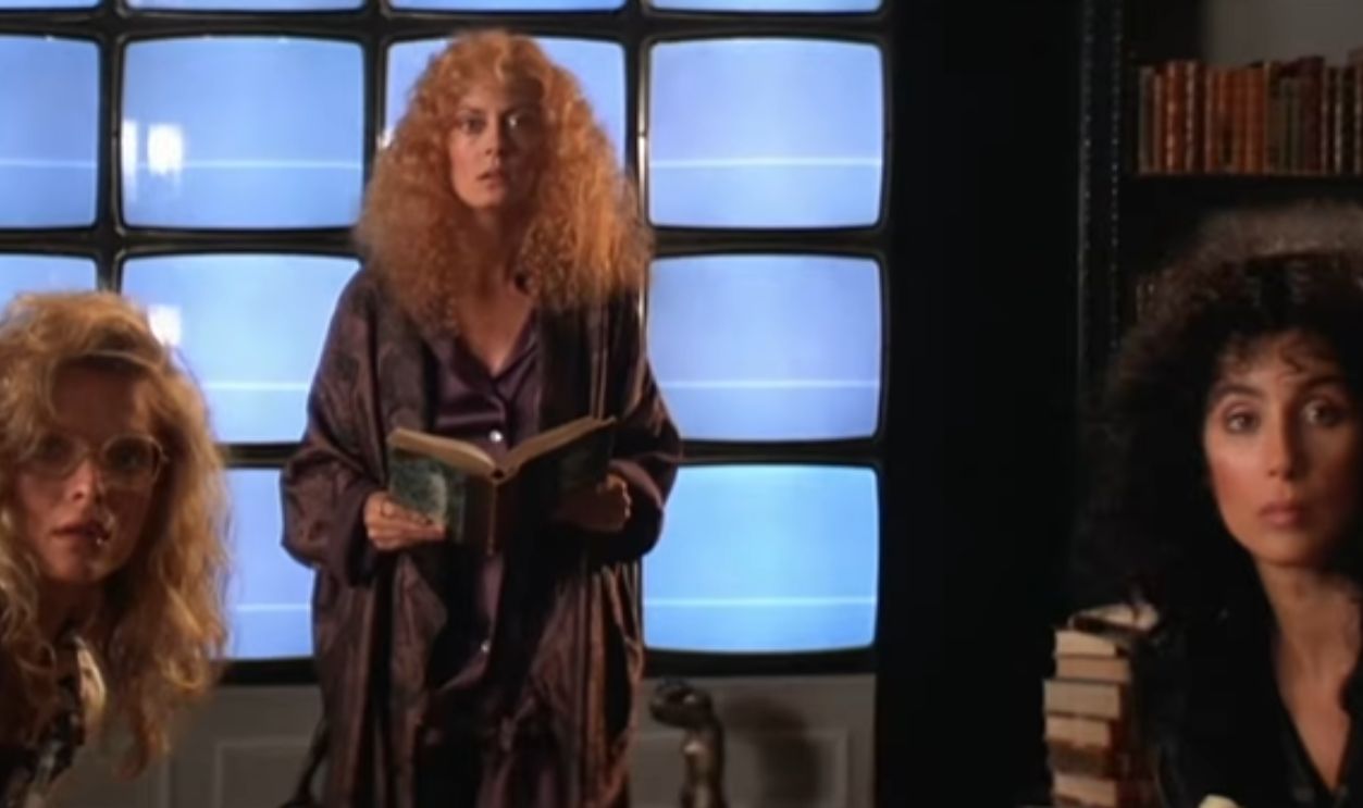 Screenshot from The Witches of Eastwick (1987)