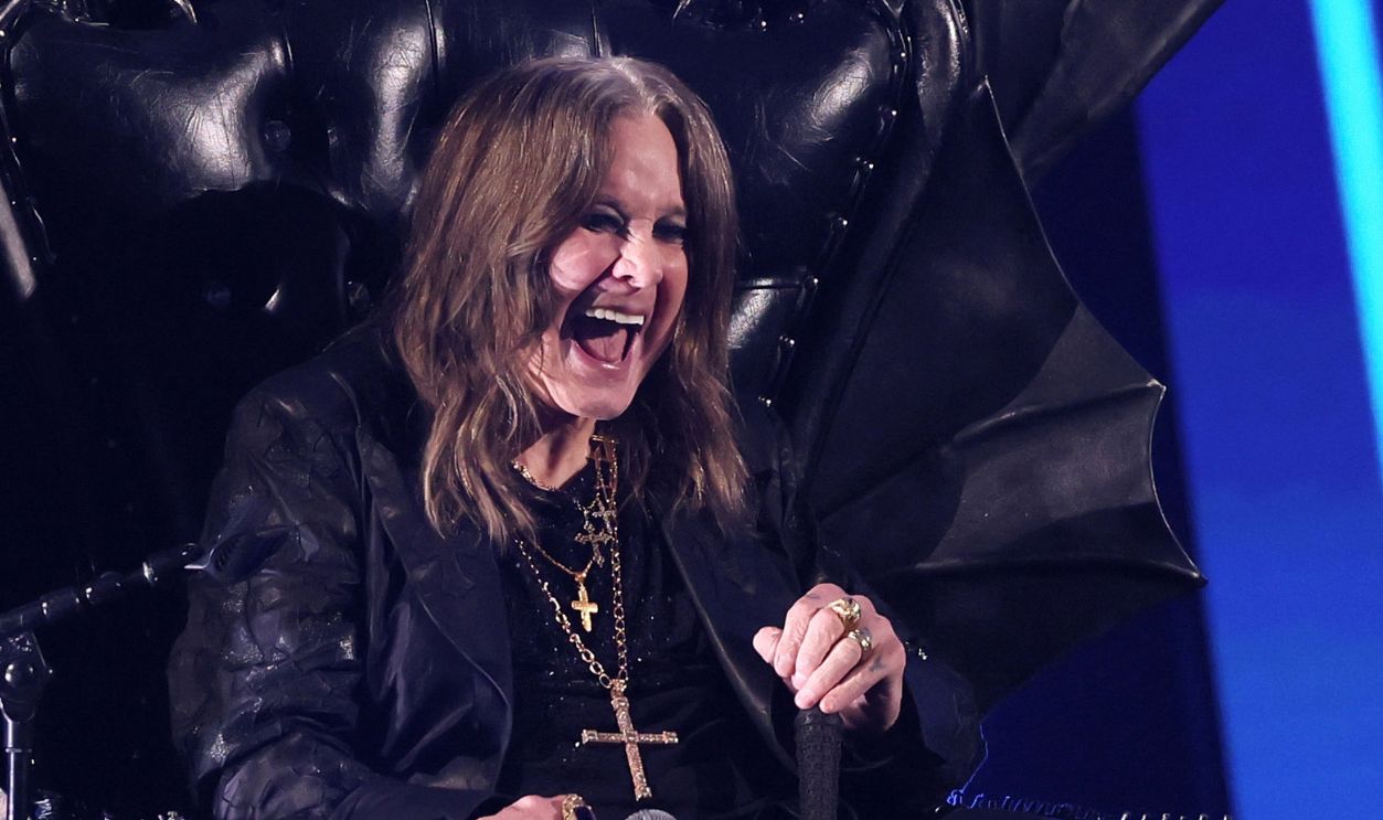 Ozzy Osbourne speaks onstage during the 2024 Rock & Roll Hall of Fame Induction Ceremony streaming on Disney+ at Rocket Mortgage Fieldhouse on October 19, 2024 in Cleveland, Ohio