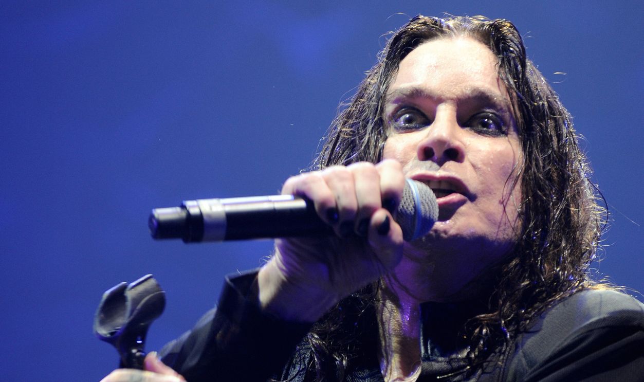 Ozzy Osbourne performs on stage during Ozzfest at O2 Arena on September 18, 2010 in London, England.