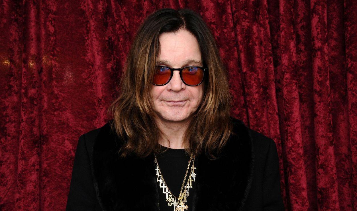 Ozzy Osbourne visits the SiriusXM Studios on December 11, 2014 in New York City.