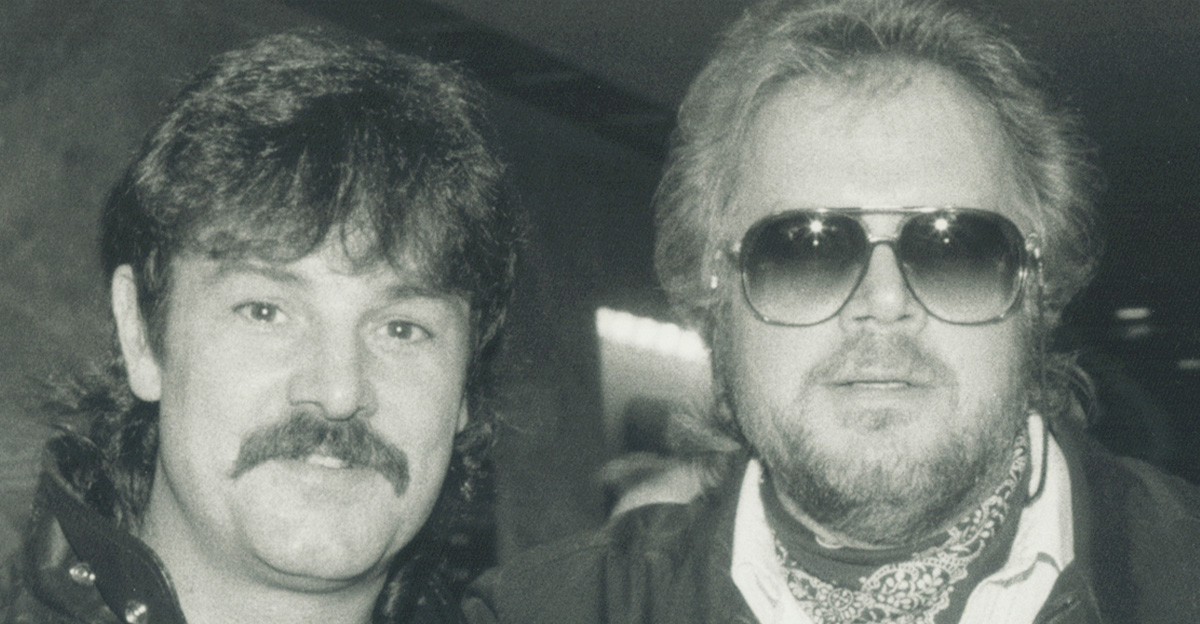 Burton Cummings, Randy Bachman and Denise McCann get into the spirit of the pre-Juno Awards party at the O'Keefe Centre last night. The Canadian recording industry's 17th annual awards ceremony was broadcast live over CBC-TV. 