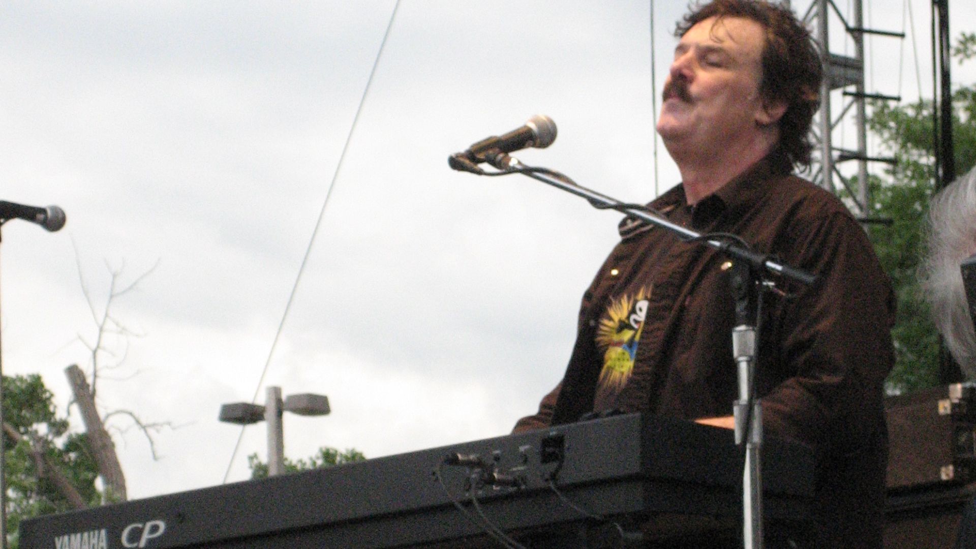 Burton Cummings at the week-long Common Ground music festival in Lansing Michigan on Tuesday, July 12, 2011.