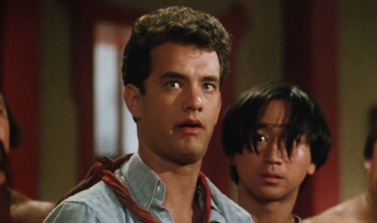 Screenshot from Volunteers (1985) 