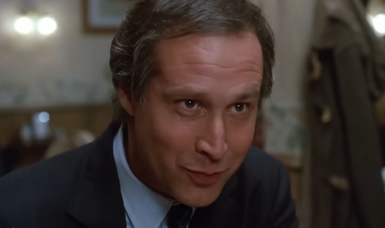 Screenshot from Funny Farm (1988)