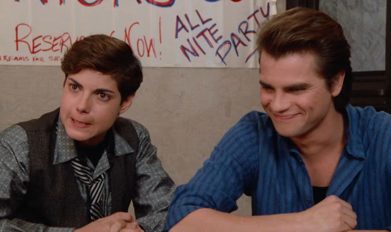 Screenshot from Just One of the Guys (1985)