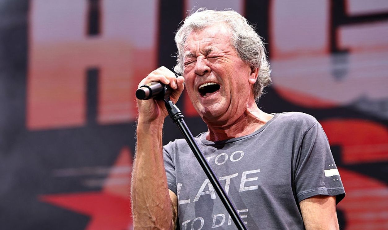 TORONTO, ONTARIO - AUGUST 18: Ian Gillan of Deep Purple performs at RBC Amphitheatre on August 18, 2026 in Toronto, Ontario.