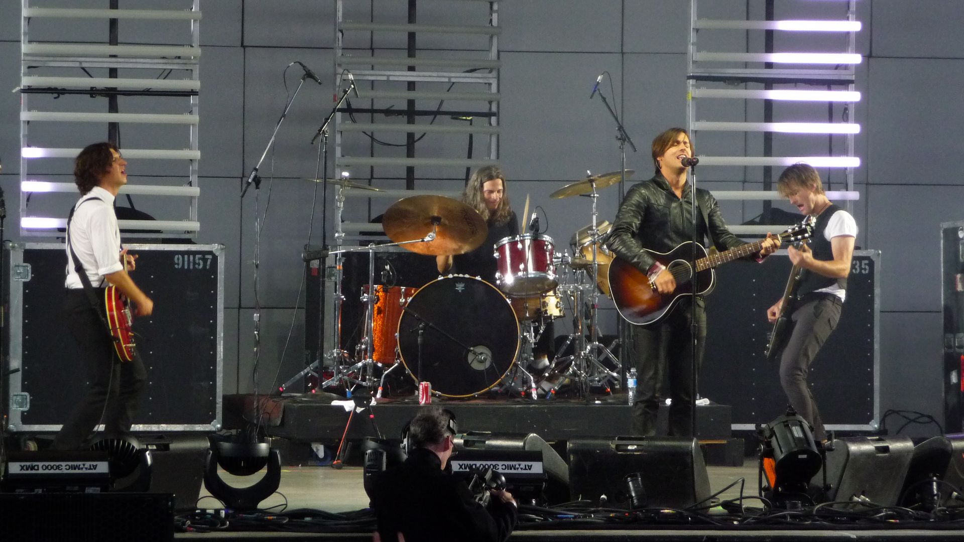 A picture of Our Lady Peace at Virgin Festival Ontario day 2 2009 taken by Charwinger21