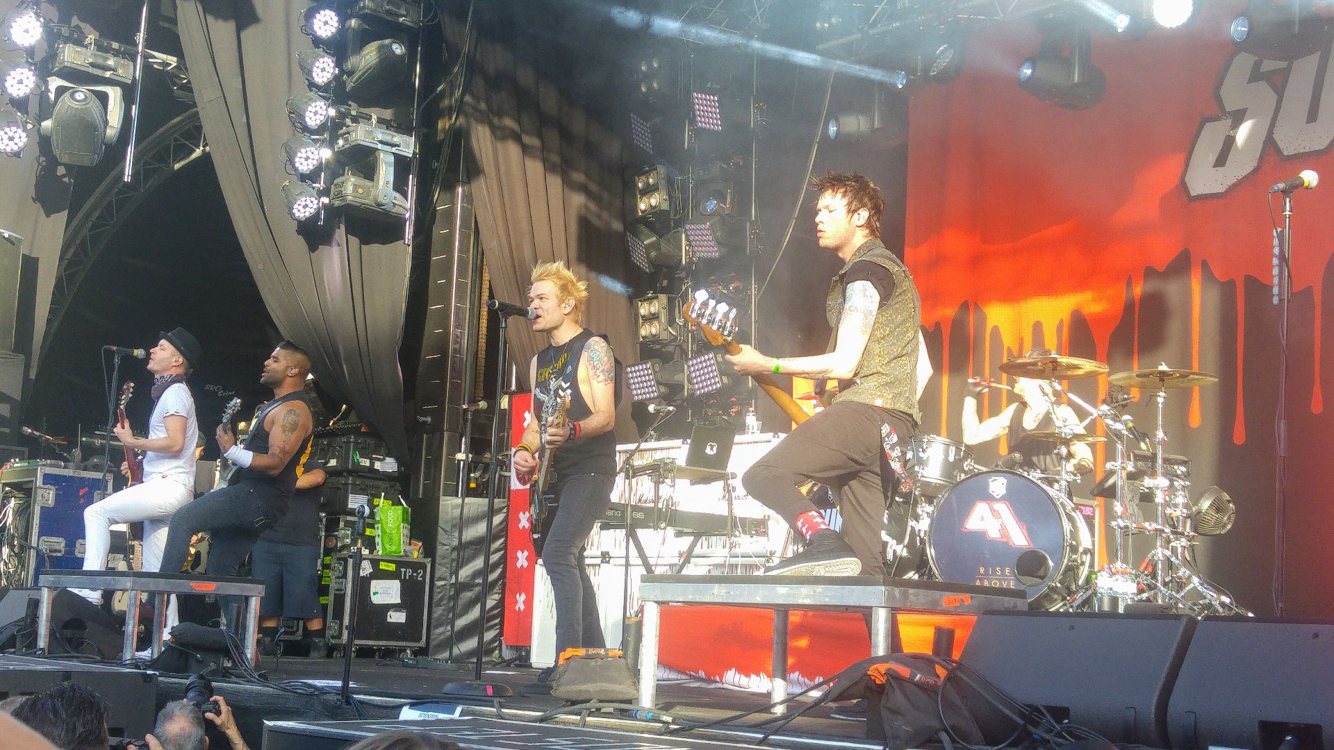 Sum 41 @Caribana Festival, Crans-près-Céligny, 07.06.2017