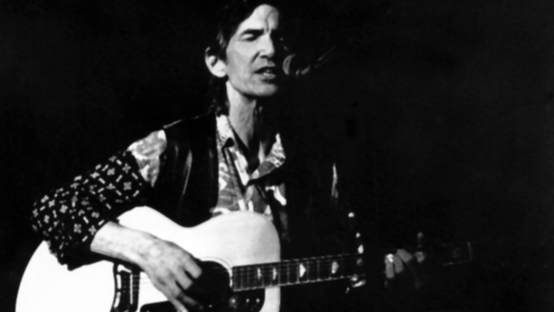 Singer-Songwriter Townes Van Zandt in Concert at