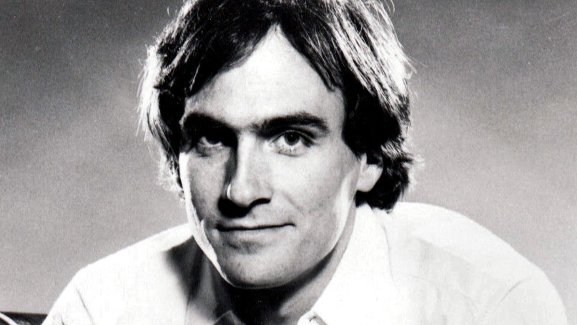 Talent agency publicity photo of singer-songwriter James Taylor.