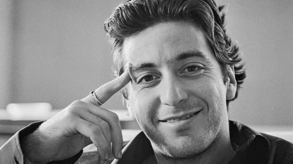 Al Pacino, UK, 25th March 1974. He starred in the film 'The Godfather Part II' that year.