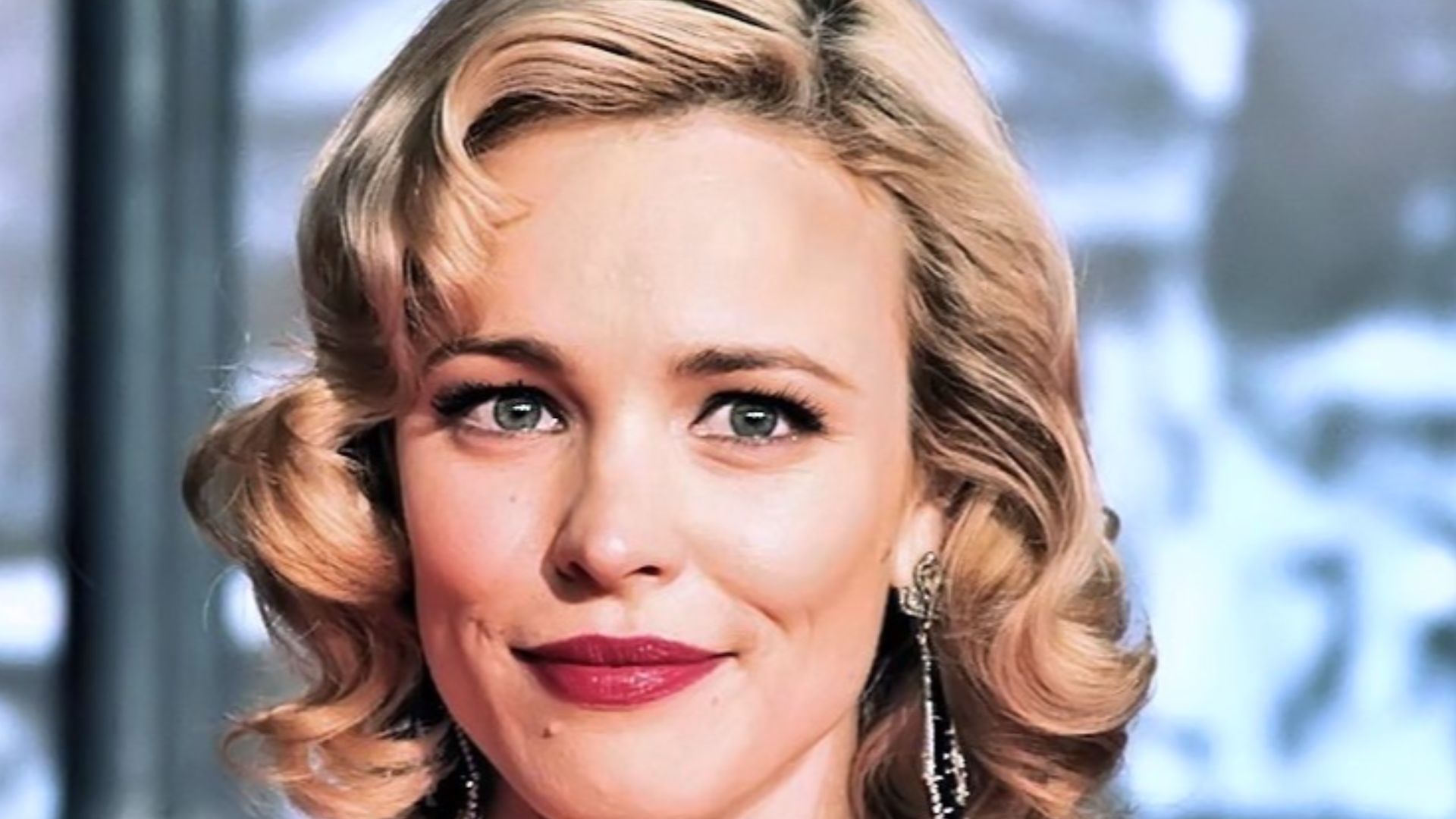 Canadian actress Rachel McAdams at the Germany premiere of Sherlock Holmes.