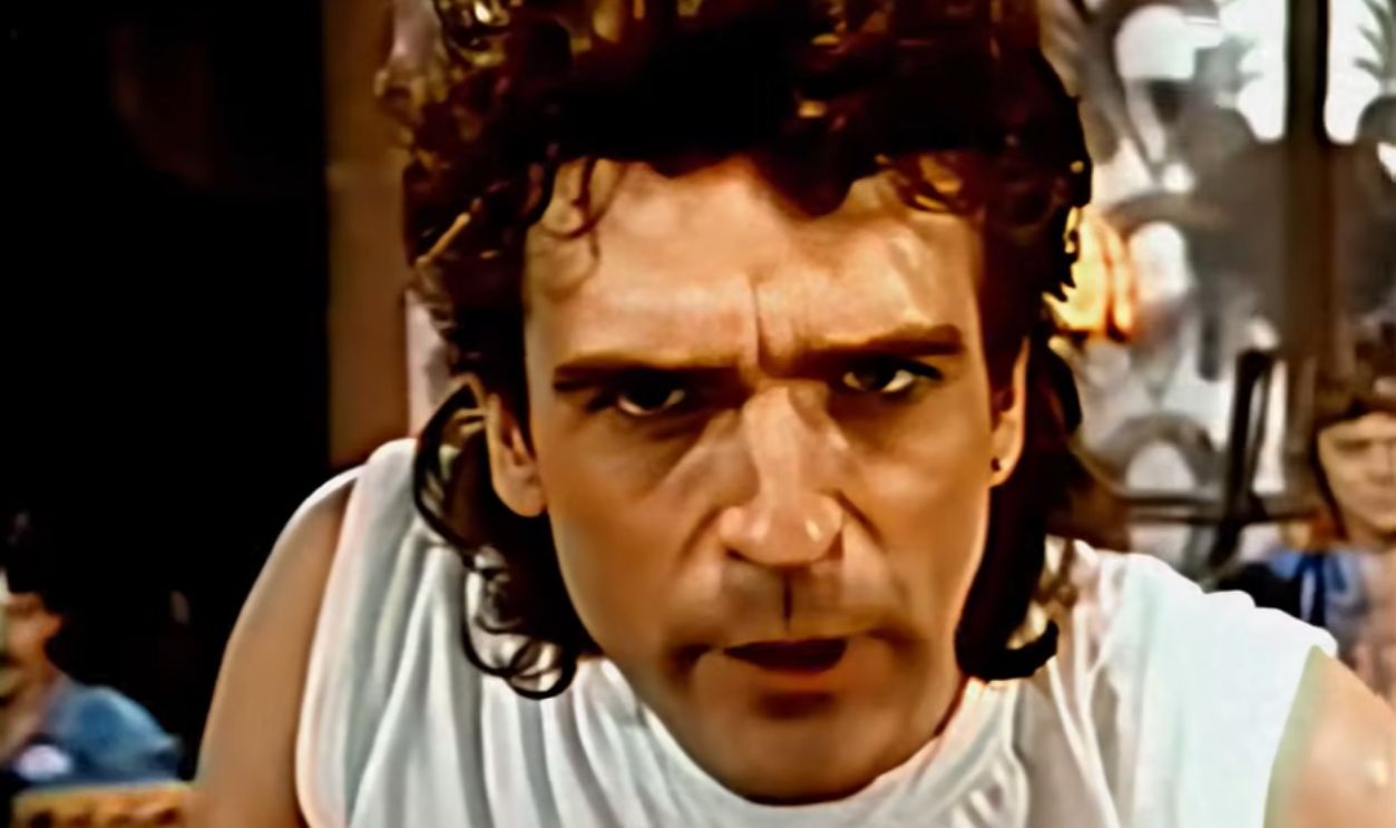 Screenshot from Wind Him Up (1981)