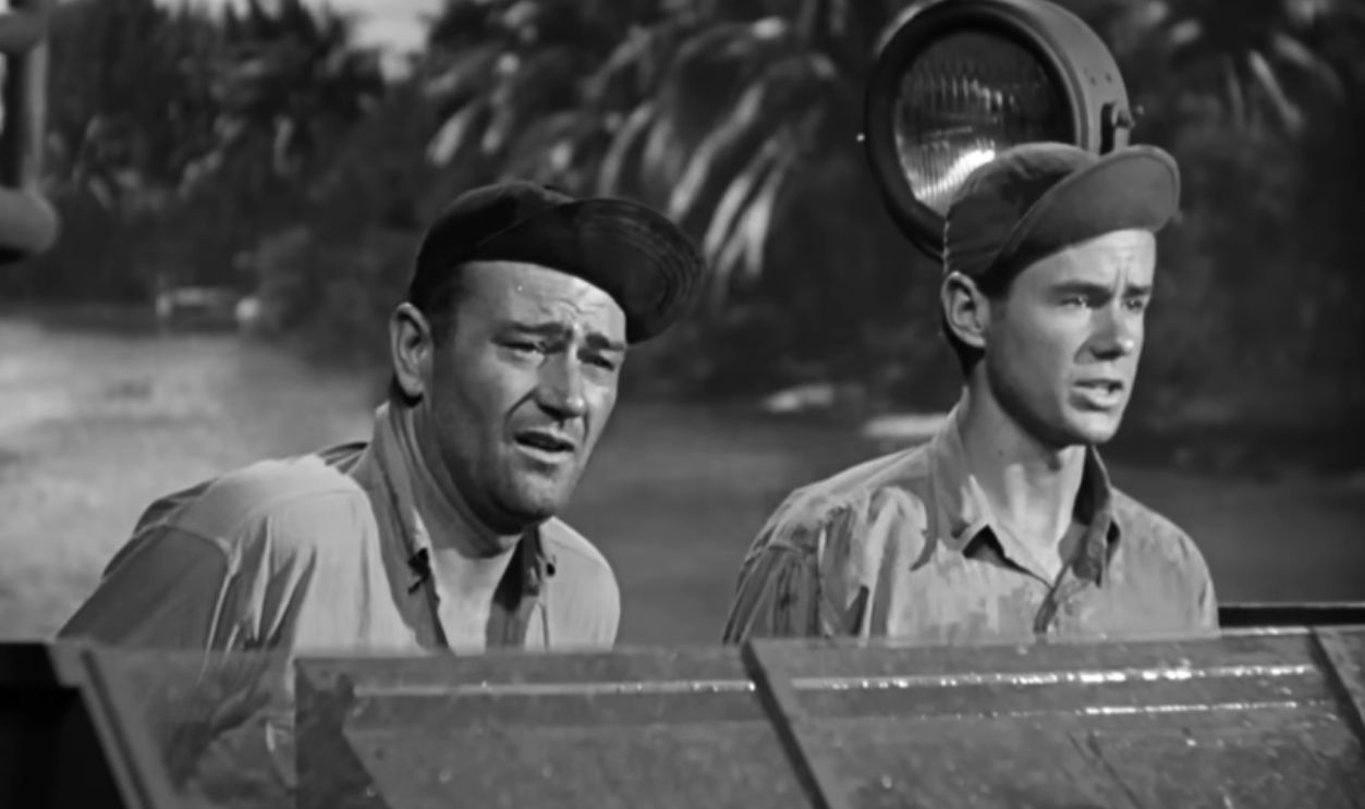 Screenshot from They Were Expendable (1945)