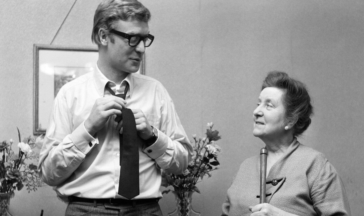 MIchael Caine and mother Ellen Maria Burchell