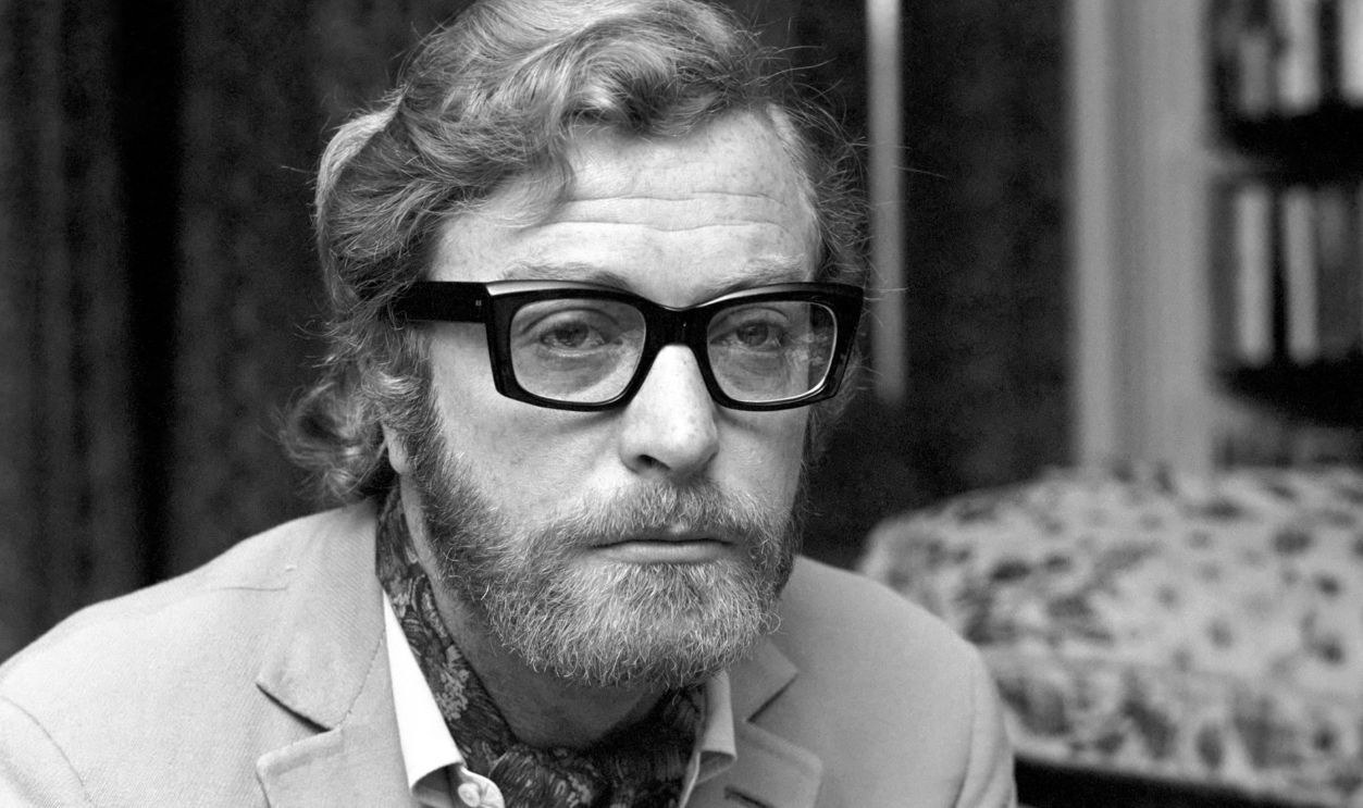 Actor Michael Caine pictured at his home in Grosvenor Square, also pictured is girlfriend Minda Feliciano from the Phili