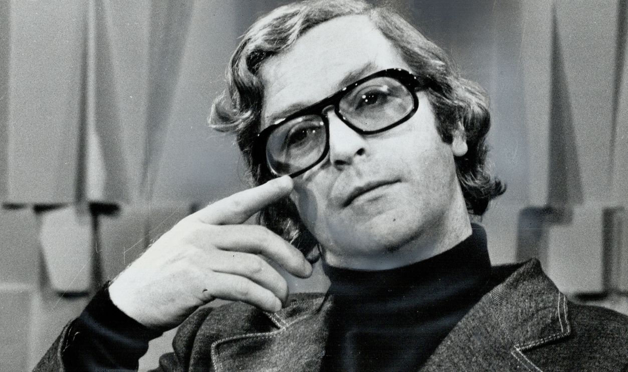 What happened when you kissed your first girl, Michael Caine? Her father opened a window upstairs an