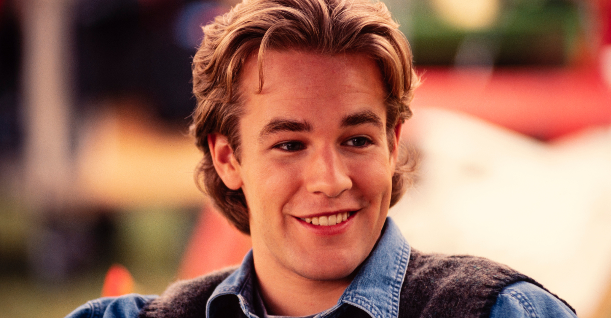 James Van Der Beek On Set For 'Dawson Creek'