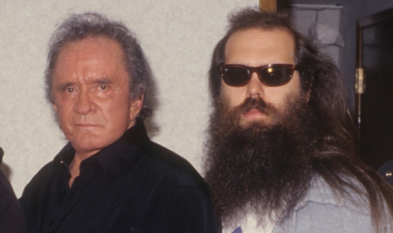  Johnny Cash And Rick Rubin At The Greek Theatre