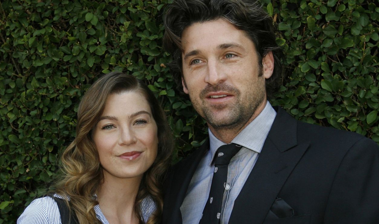 Ellen Pompeo and Patrick Dempsey during Treatment Center Annual Brunch Hosted by the Cast of Grey's Anatomy at Private Residence in Beverly Hiils, California, United States.