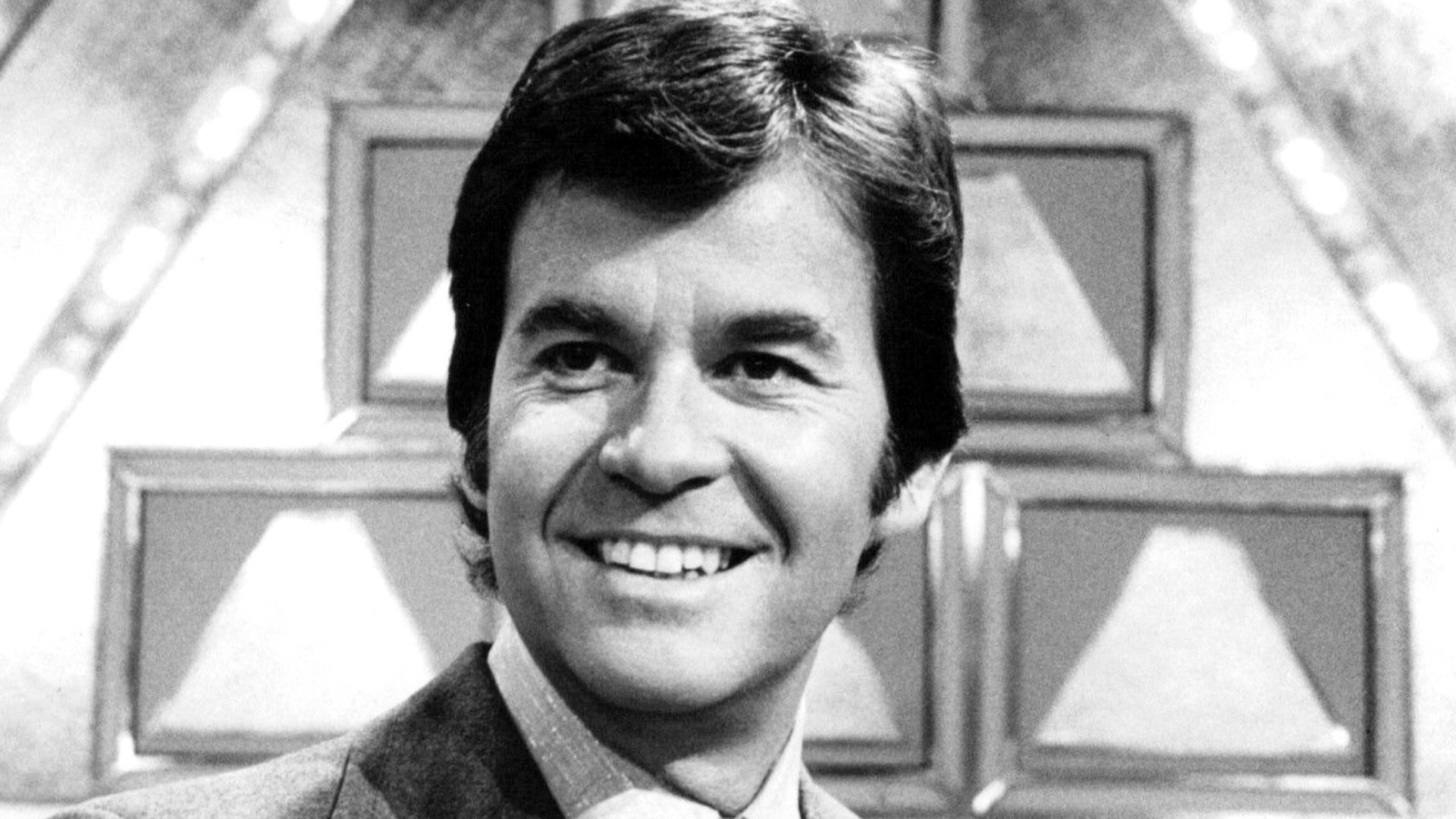 Publicity photo of Dick Clark as host of the television game show The $10,000 Pyramid.