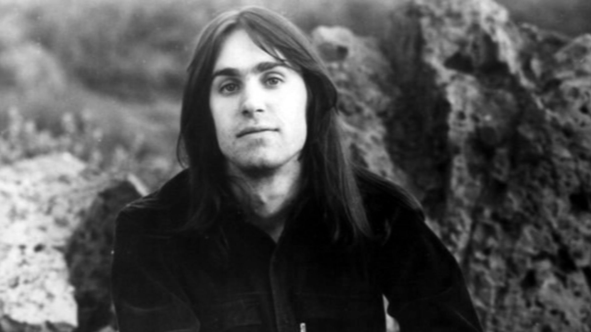 Publicity photo of musician Dan Fogelberg in 1974 from Epic Records, his record company at that time.