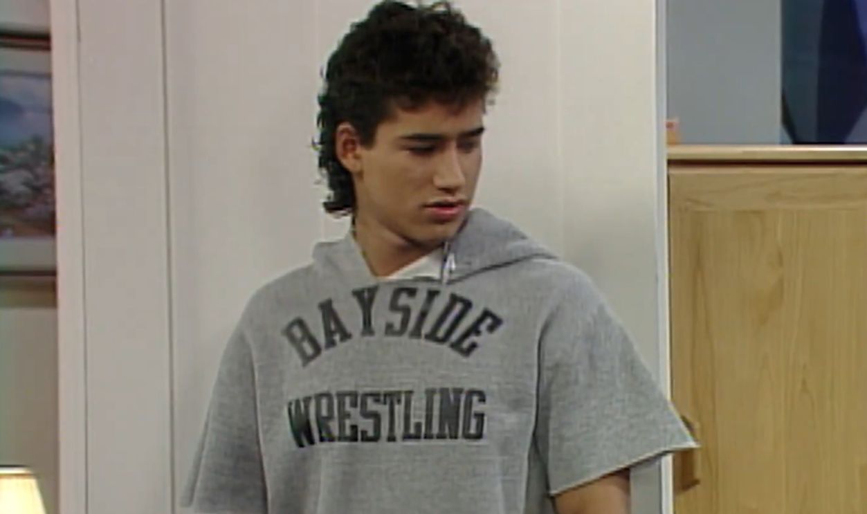 Screenshot from Saved by the Bell, NBC Productions (1989–1993)