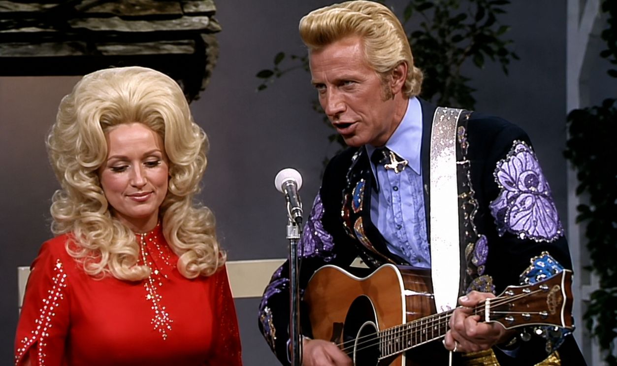 Screenshot from The Porter Wagoner Show, Showbiz Inc.  (1961-1979), Enhanced   