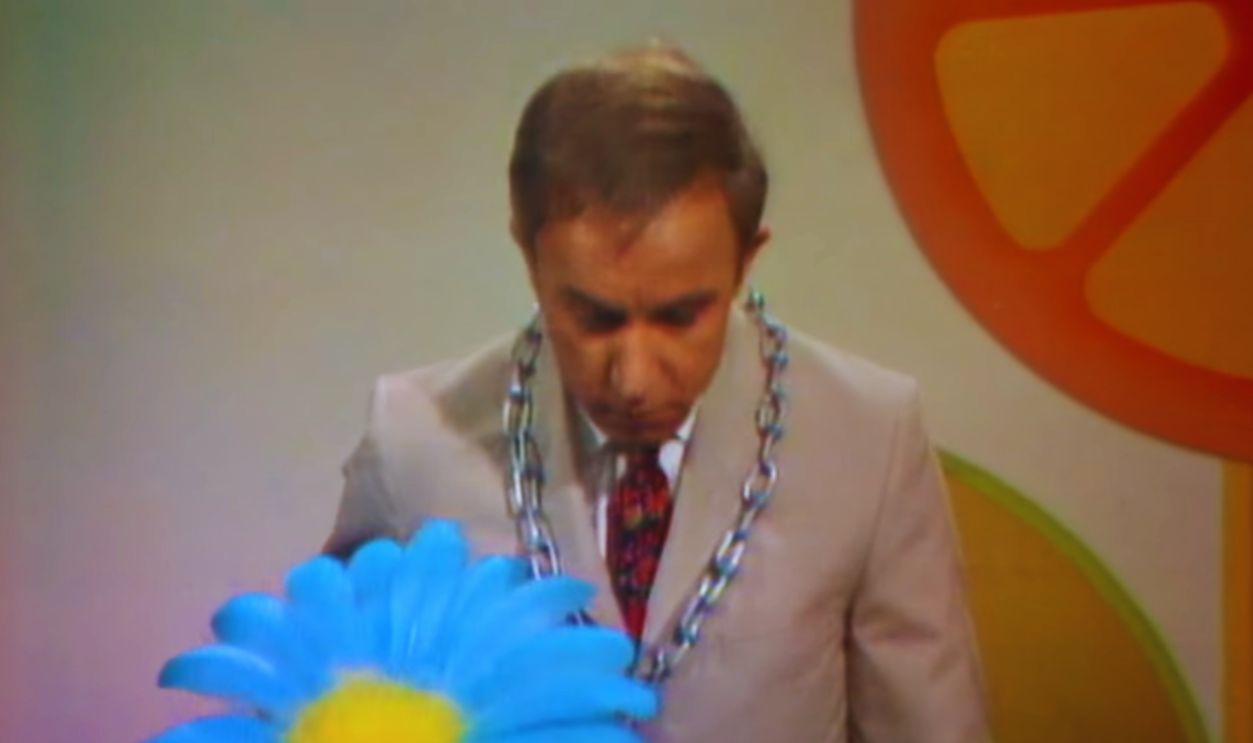 Screenshot from Rowan & Martin’s Laugh-In (1968-1973)