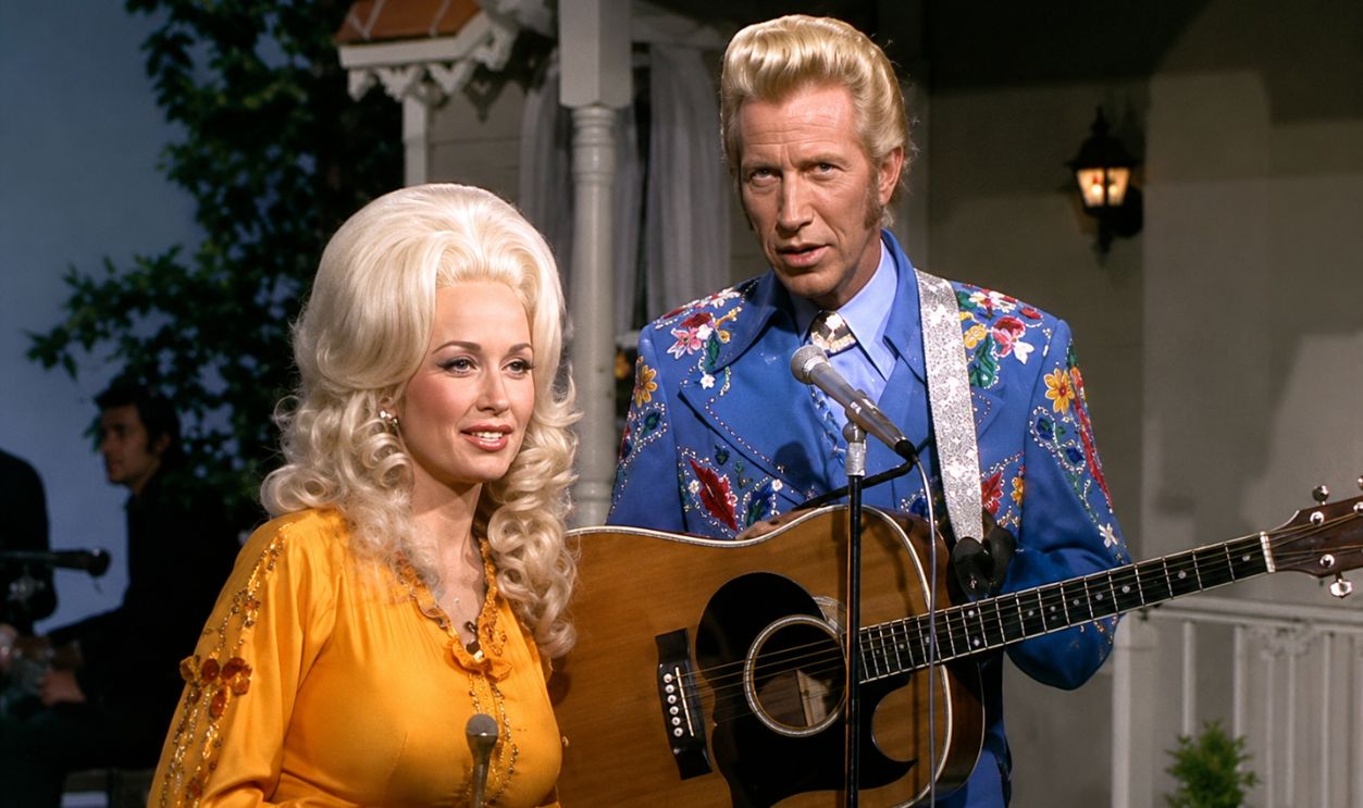 Screenshot from The Porter Wagoner Show, Showbiz Inc.  (1961-1979), Enhanced    