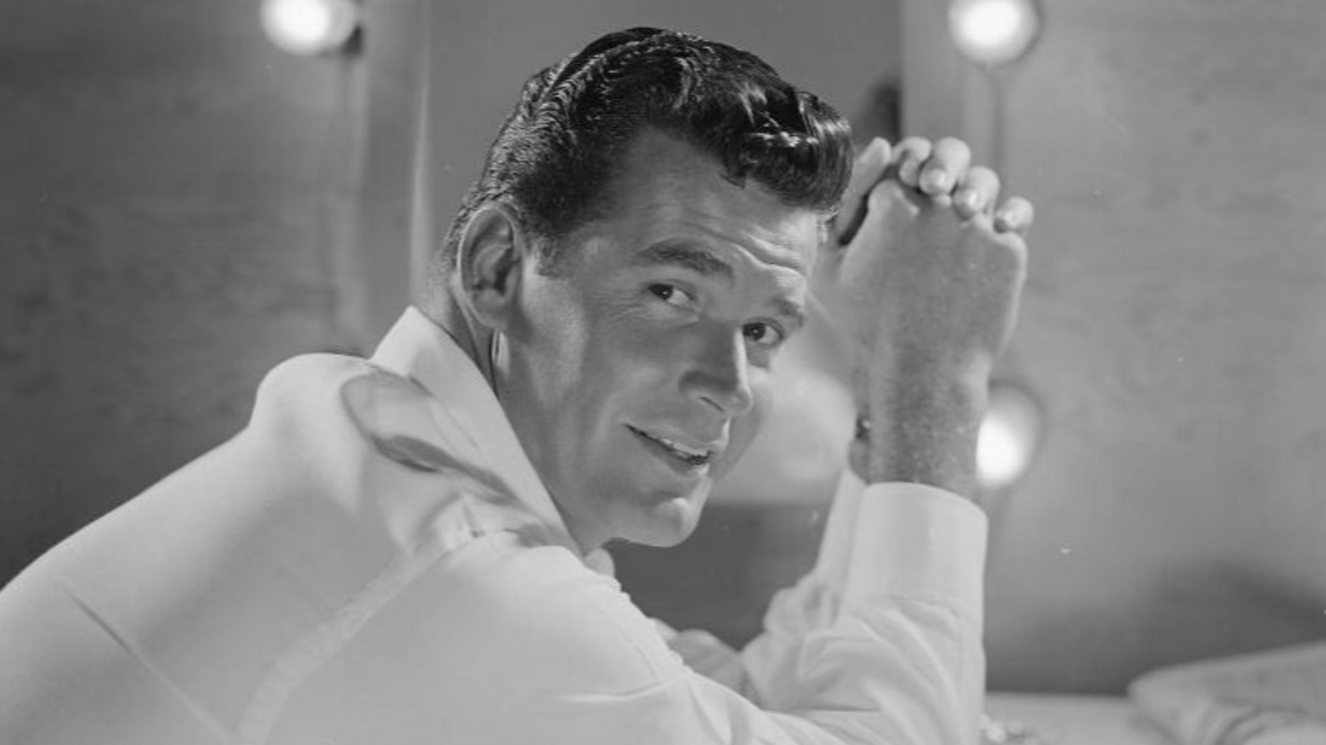 File consists of a portrait of American film and television actor James Garner.